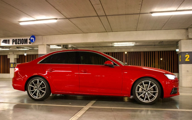 Audi A4 cena 94900 przebieg: 112794, rok produkcji 2017 z Gdańsk małe 742